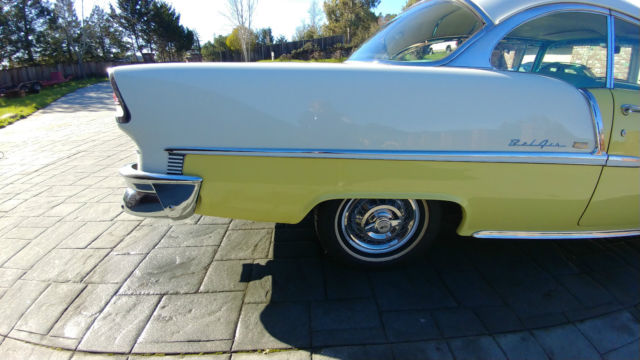 1955 Yellow Chevrolet Bel Air/150/210 Other