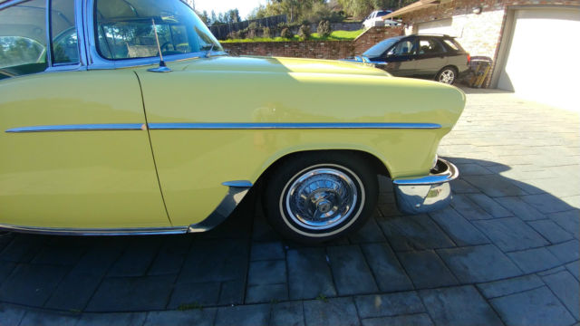 1955 Yellow Chevrolet Bel Air/150/210 Other
