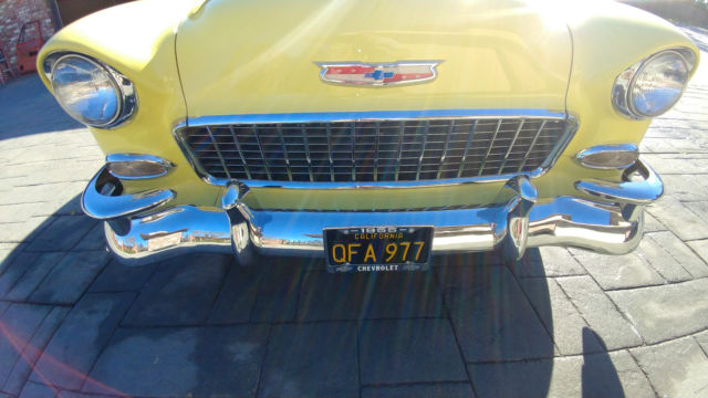 1955 Yellow Chevrolet Bel Air/150/210 Other