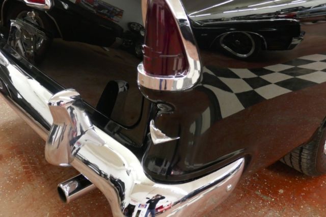 1955 Black Chevrolet Bel Air/150/210 Coupe