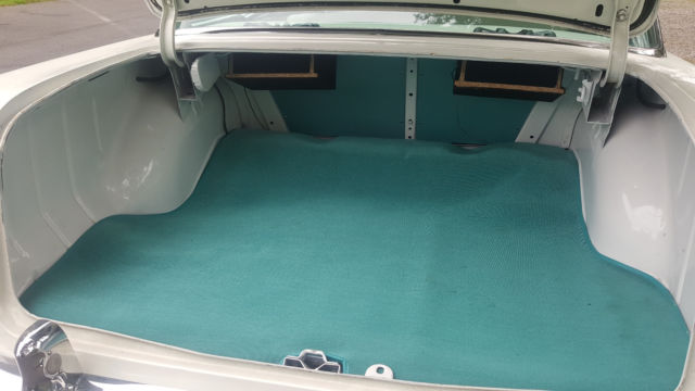 1955 Turquoise / White Chevrolet Bel Air/150/210 2DR Hard Top