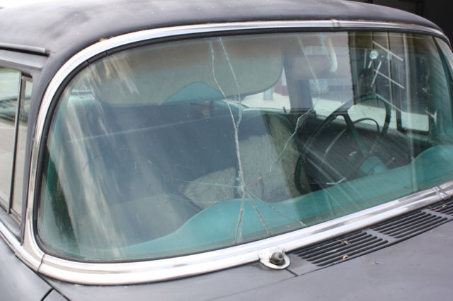 1955 Black Chevrolet Bel Air/150/210