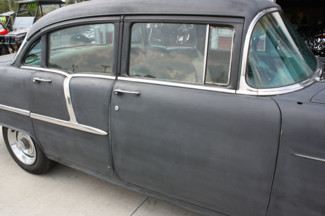 1955 Black Chevrolet Bel Air/150/210