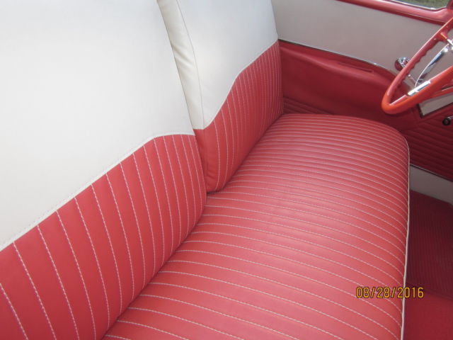1955 Red / White Chevrolet Bel Air/150/210 Convertible