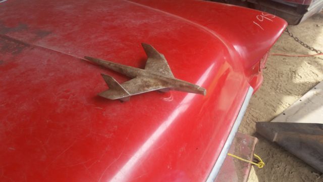 1955 shoreline beige/gypsy red Chevrolet Bel Air/150/210 Convertible