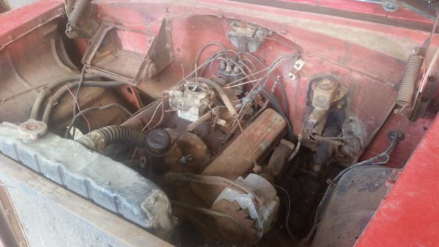 1955 shoreline beige/gypsy red Chevrolet Bel Air/150/210 Convertible