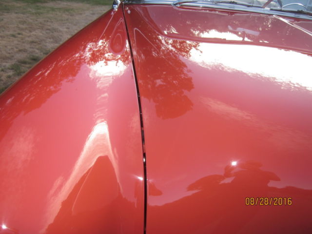 1955 Red / White Chevrolet Bel Air/150/210 Convertible