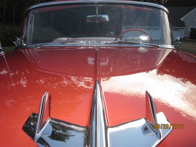 1955 Red / White Chevrolet Bel Air/150/210 Convertible