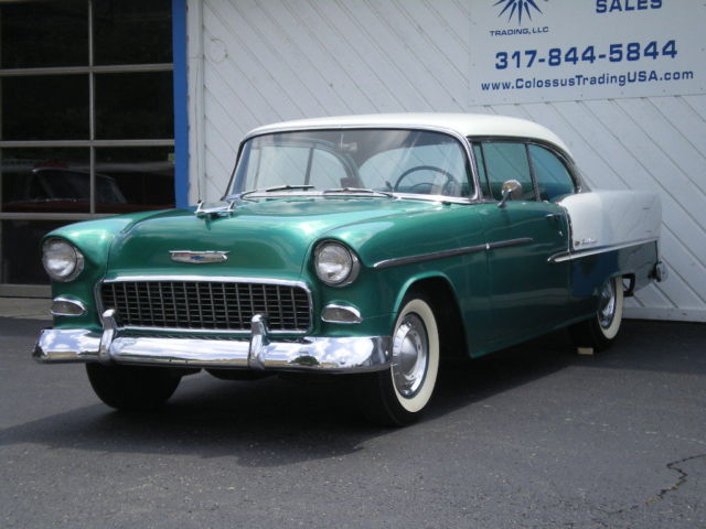 1955 SLATE & PEARL Chevrolet Bel Air/150/210 COUPE