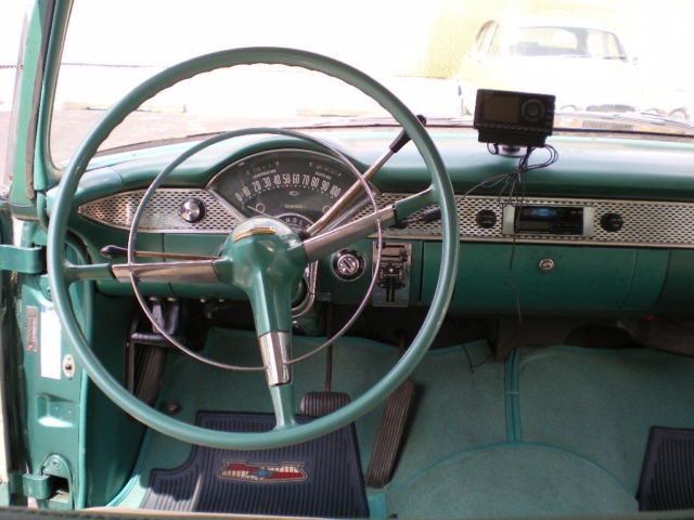 1955 SLATE & PEARL Chevrolet Bel Air/150/210 COUPE