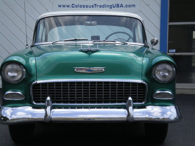 1955 SLATE & PEARL Chevrolet Bel Air/150/210 COUPE