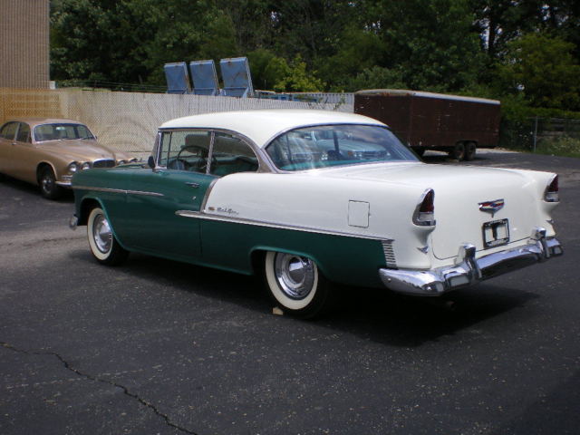 1955 SLATE & PEARL Chevrolet Bel Air/150/210 COUPE