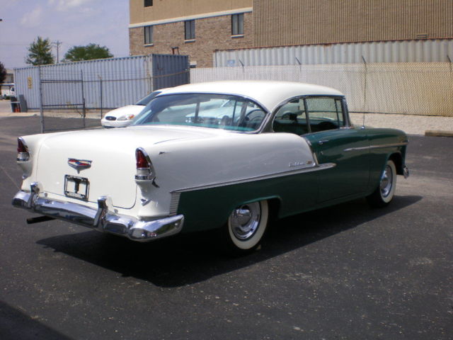 1955 SLATE & PEARL Chevrolet Bel Air/150/210 COUPE