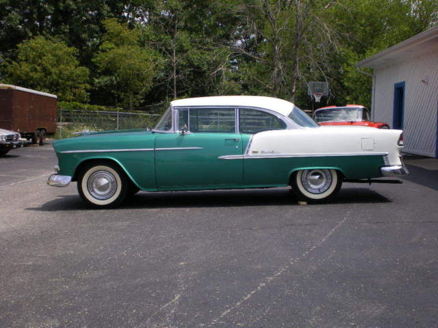 1955 SLATE & PEARL Chevrolet Bel Air/150/210 COUPE