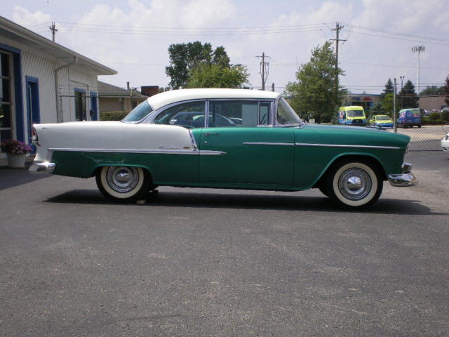 1955 SLATE & PEARL Chevrolet Bel Air/150/210 COUPE