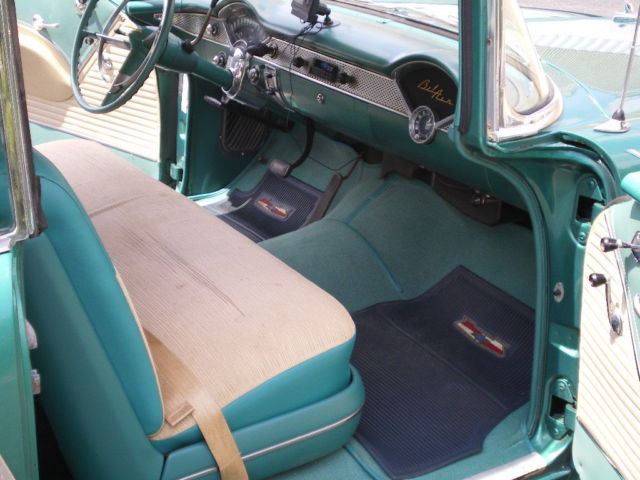 1955 SLATE & PEARL Chevrolet Bel Air/150/210 COUPE