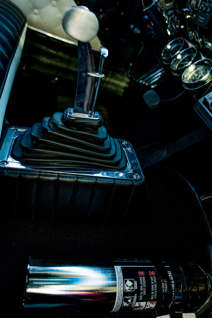 1955 Burgundy Chevrolet Bel Air/150/210