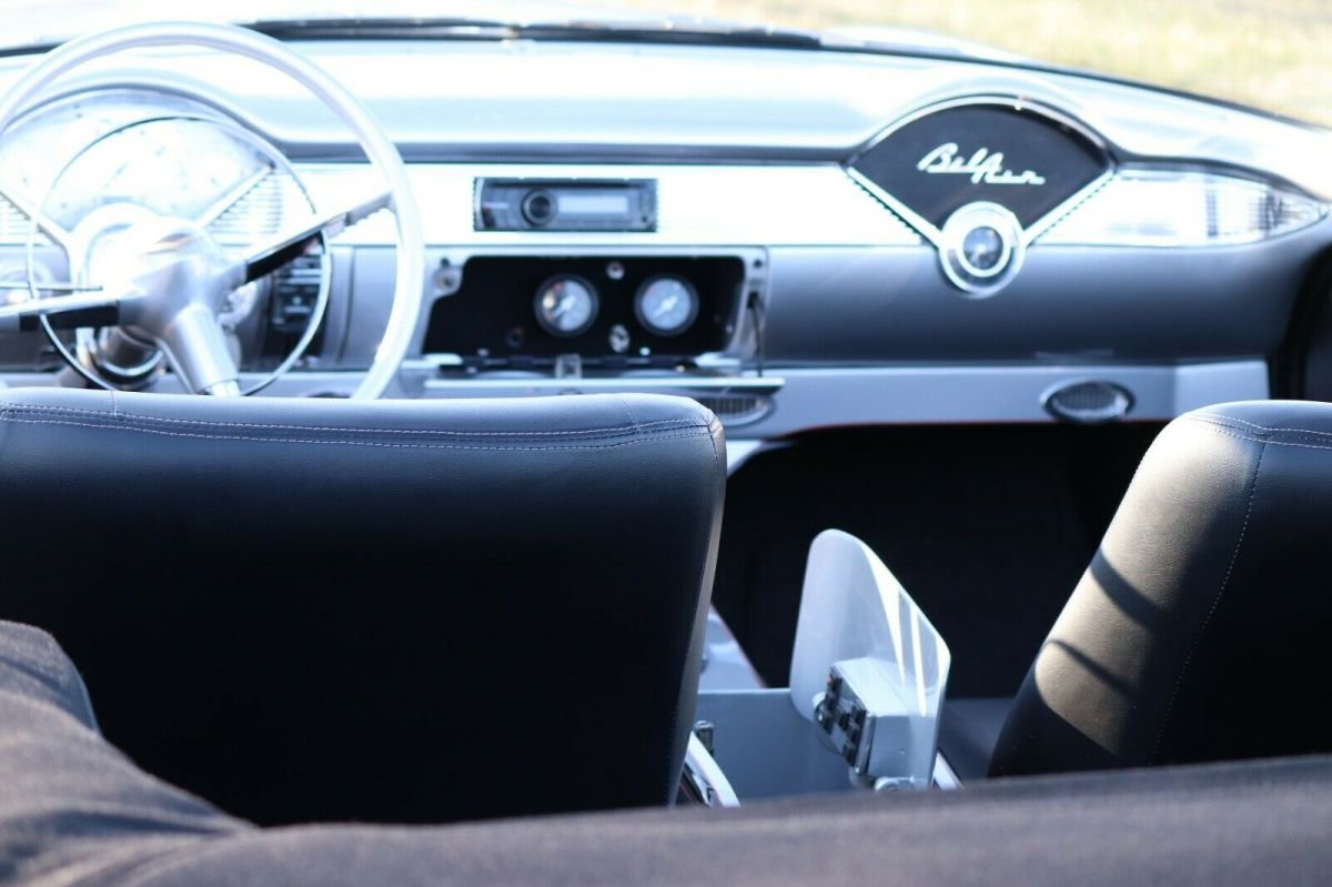 1955 Silver/Black Chevrolet Bel Air/150/210 Convertible