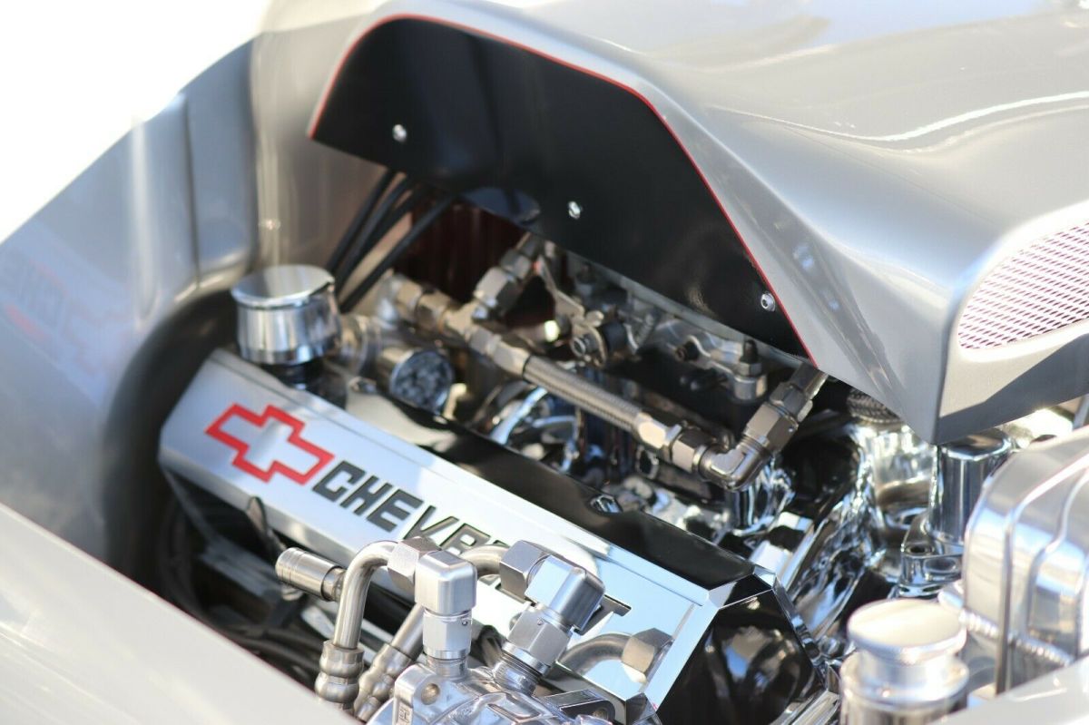 1955 Silver/Black Chevrolet Bel Air/150/210 Convertible