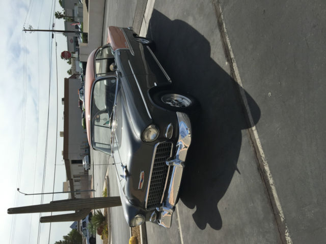 1955 Gray Chevrolet Bel Air/150/210