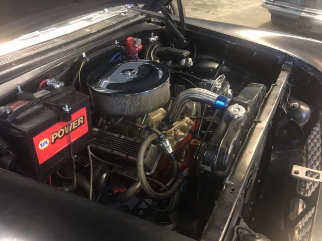 1955 Black Chevrolet Bel Air/150/210 Coupe