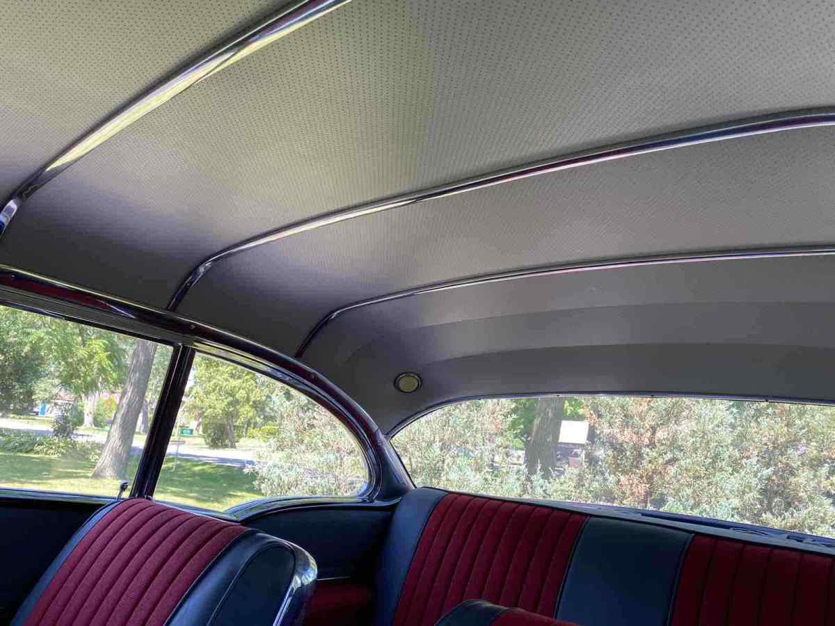 1955 Red Chevrolet Bel Air