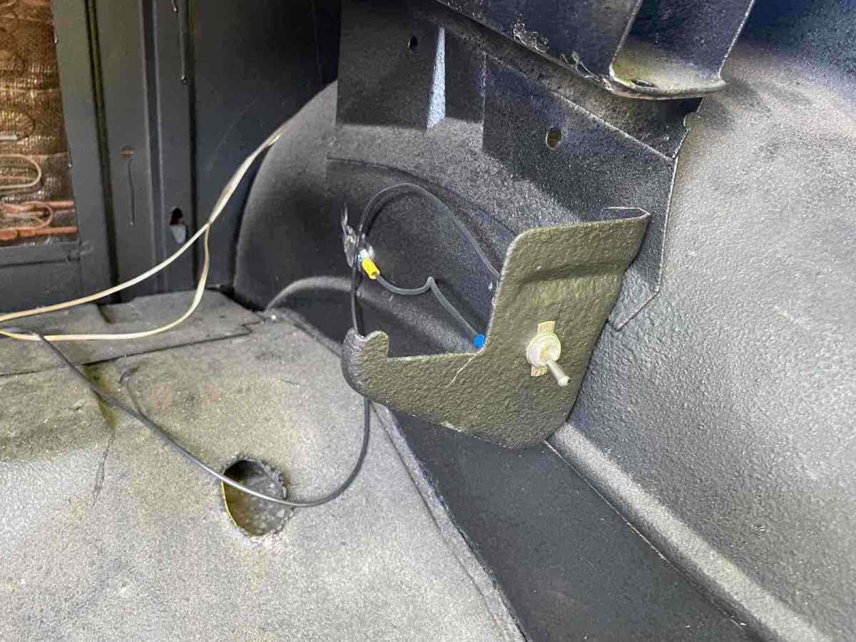 1955 Red Chevrolet Bel Air