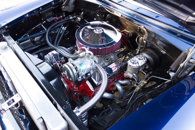 1955 Black Chevrolet Bel Air/150/210 Sedan