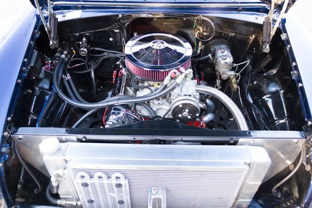 1955 Black Chevrolet Bel Air/150/210 Sedan