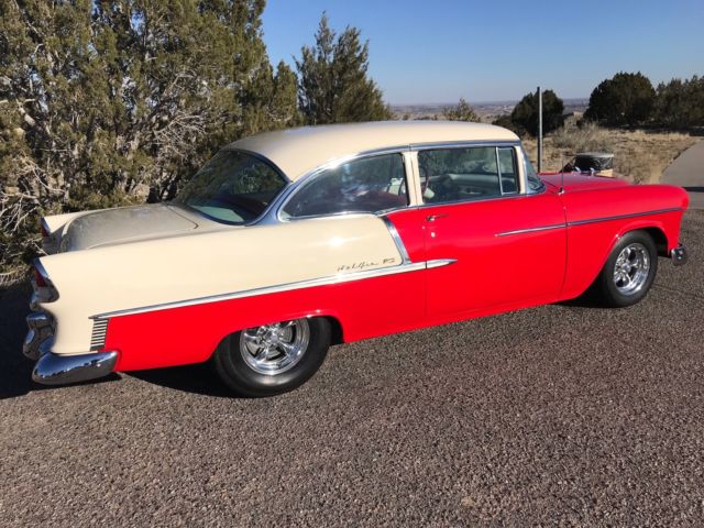 1955 Red/Ivory Chevrolet Bel Air/150/210