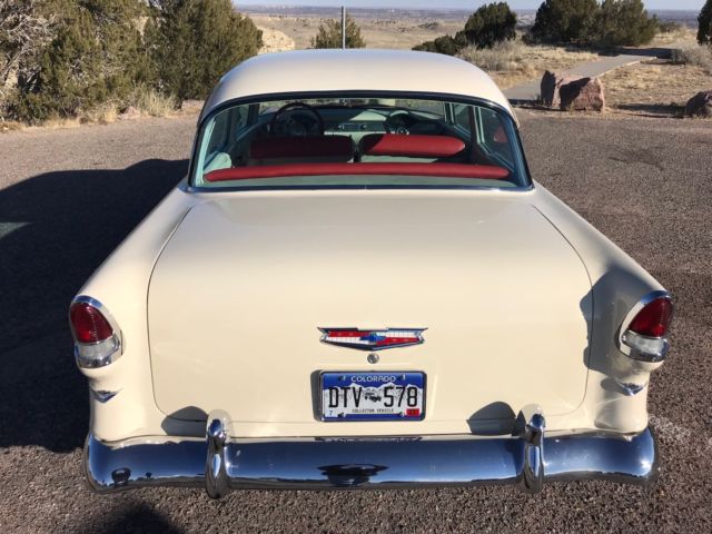 1955 Red/Ivory Chevrolet Bel Air/150/210
