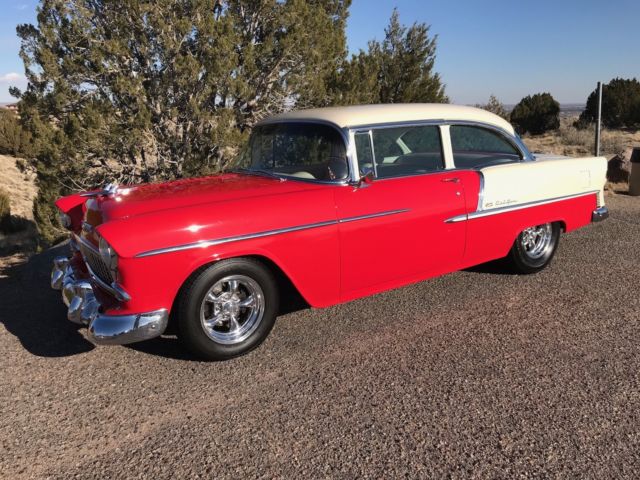 1955 Red/Ivory Chevrolet Bel Air/150/210