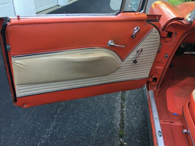 1955 Red Chevrolet Bel Air/150/210 Coupe