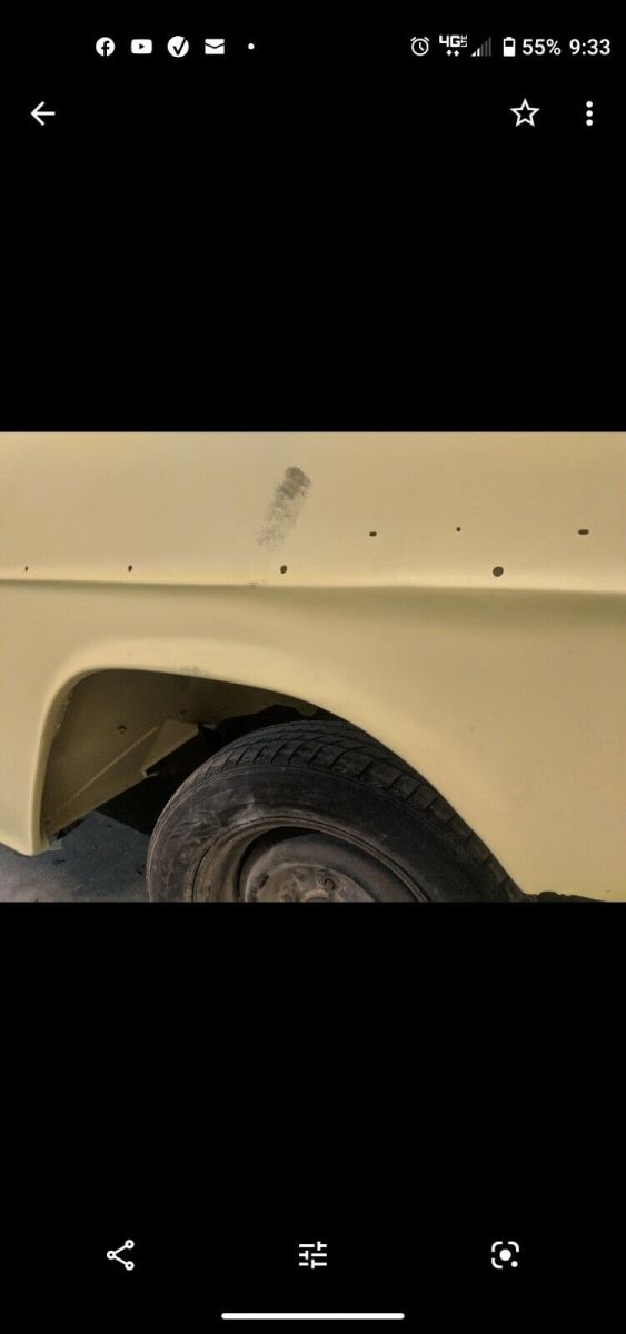 1955 White Chevrolet Bel Air