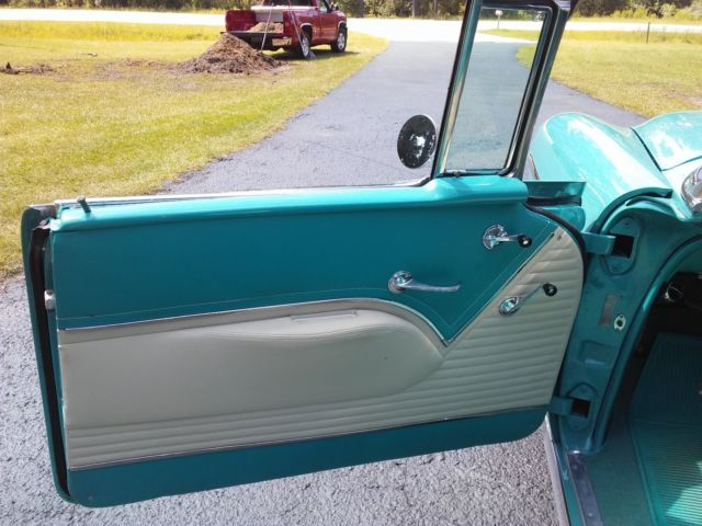 1955 Teal Chevrolet Bel Air/150/210 Coupe