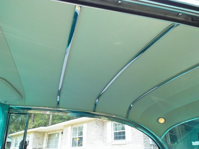 1955 Teal Chevrolet Bel Air/150/210 Coupe