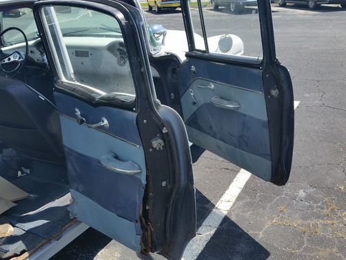 1955 White Chevrolet Bel Air/150/210 N/A