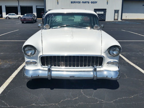 1955 White Chevrolet Bel Air/150/210 N/A