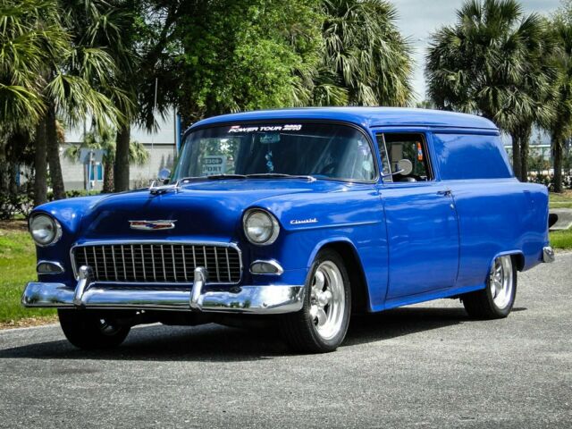 1955 Blue Chevrolet Bel Air/150/210 Wagon