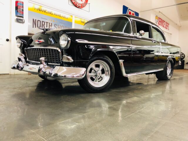 1955 Black Chevrolet Bel Air/150/210 2 Door