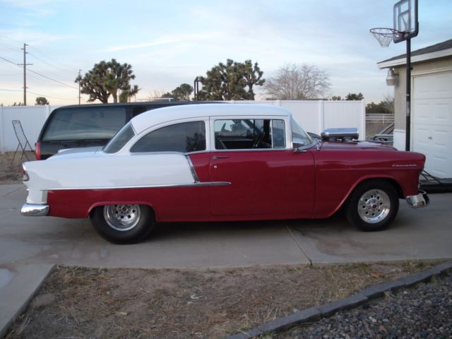 1955 Red/White Chevrolet Bel Air/150/210
