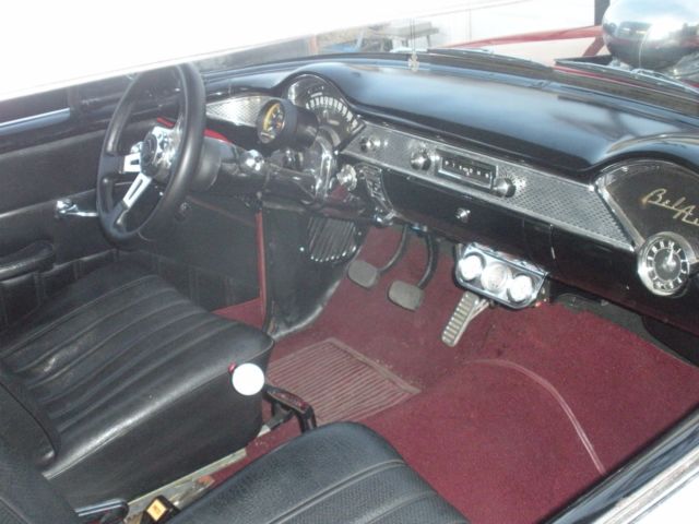 1955 Red/White Chevrolet Bel Air/150/210