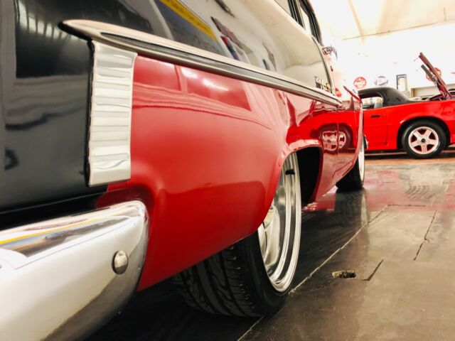 1955 Red Chevrolet Bel Air/150/210 Coupe