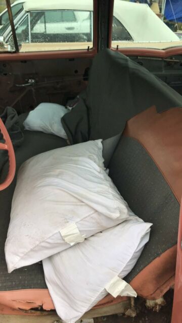 1955 Coral and Charcoal Chevrolet Bel Air/150/210