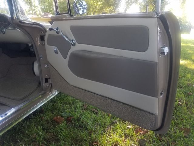 1955 Tan Chevrolet Bel Air/150/210 Convertible
