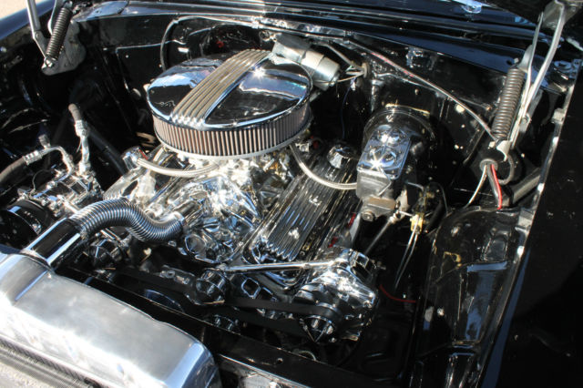1955 Black Chevrolet Bel Air/150/210 Convertible