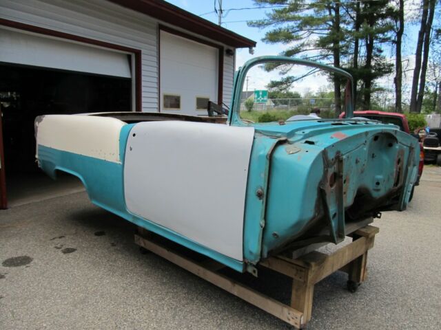 1955 Blue Chevrolet Bel Air/150/210 Convertible