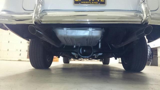 1955 Firethorn Red/ White Chevrolet Bel Air/150/210 Coupe