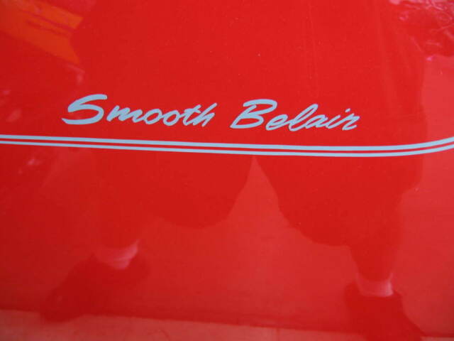 1955 Red Chevrolet Bel Air/150/210 Street Rod