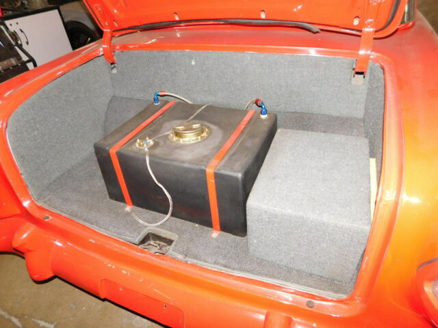 1955 Red Chevrolet Bel Air/150/210 Street Rod